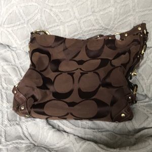 COACH Large Chocolate Tote